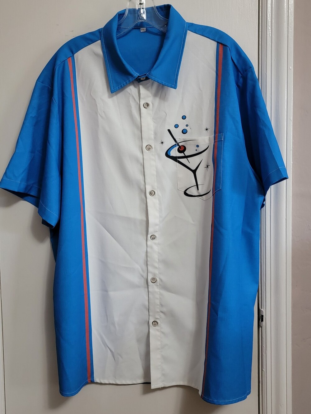 Martini button-front shirt 🍸